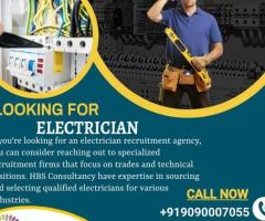 Electricians Recruitment services