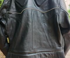 Байкърско мъжко яке HARRO – естествена кожа, ново | Варна - 3
